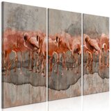  Slika - Flamingo Lake (3 Parts) 120x80 Cijene