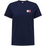 Tommy Jeans Majica 'ESSENTIAL' mornarska / rdeča / bela Cene