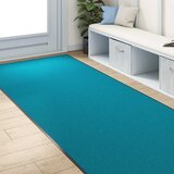 Otirač Ostalo Cijan i crna 120 x 250 cm Poliamid i PVC | shoptok.hr