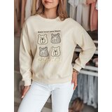 DStreet Bluza damska oversize z misiami MISOBEARS ecru | Shoptok.si