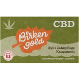 Birkengold CBD Xylitol Dental Care žvečilni gumi - zelena meta/mentol - 17 g cene