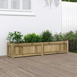 vidaXL Vrtna sadilica 150 x 31 x 31 cm od impregnirane borovine Cijene
