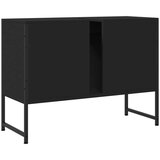vidaXL Kupaonski ormarić za umivaonik crni 80 x 33 x 60 cm drveni | shoptok.hr