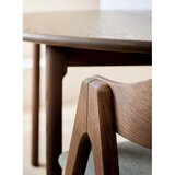 Hammel Furniture Smeđi okrugao proširiv blagovaonski stol od punog hrasta ø 120 cm Noor – | shoptok.hr