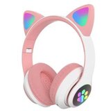  Slušalice za djecu CAT EAR Kids STN-28, bluetooth, pink + bijela | Eponuda.ba