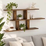  Zidna polica 100 x 17 x 45.5 cm prerađeno drvo | shoptok.hr