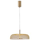  LED luster na sajli PERFORATO LED/10W/230V 3000K zlatni prečnik 35 cm | Eponuda.com