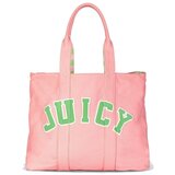 Juicy Couture Torbe DAISY CANVAS L SHOP Rožnata | Shoptok.si