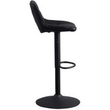 MID.YOU Set Barskih Stolov Ezra, Črna, 2 Kos | Shoptok.si