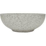 Maison Chic Umivalnik - Kopalna umivalnik - Lavabo Nadpultni siv okrogel Φ41x14 cm keramika, (21684571) Cene