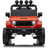 Jeep Rubicon DK-JWR558 24V Orange Battery-Powered Ride-On Vehicle | Eponuda.com