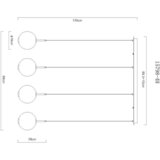 Globo VISEČA LED-SVETILKA LACY //3000 K/230 V/ | Shoptok.si