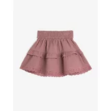 Koton Girl's Skirt Layered Scalloped Detailed Cotton