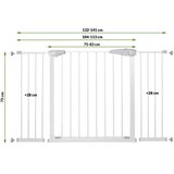  Sigurnosna ograda veličina 76-85 cm s oprugama | shoptok.hr