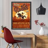 Wallity uramljena slika Rodeo, 40x55 cm Cene