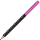 Faber-Castell jumbo grip hb grafitna olovka ružičasto-crna 1kom | shoptok.hr