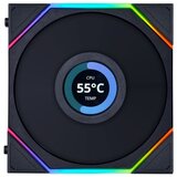 Lian Li ventilator za ohišje uni fan tl lcd 120 reverse blade argb pwm 120mm, črna | Shoptok.si