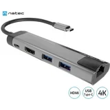 NMP-1985 Fowler Go USB Type-C 5-in-1 Multi-port Adapter