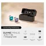 Dji bežični mikrofon Mic Mini 2S (2 TX + 1 RX + kutija za punjenje) | shoptok.hr