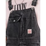 Levi's Loose Overalls Hlace z naramnicami iz džinsa darkly wash | Shoptok.si