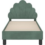  Okvir kreveta za malu djecu s naslonom Morska zelena | shoptok.hr