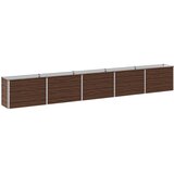  Povišeni vrtni krevet Crna 400 x 40 x 55 cm | shoptok.hr