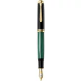 Pelikan nalivno pero Souverän M1000, črno-zelen, F konica