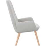  Opuštajuća fotelja, tkanina, sive boje oblaka | shoptok.hr