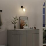  Stropni reflektor Crna 13 x 13 x 26 cm Staklo i Metal | Eponuda.ba