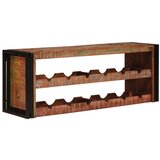  Stalak za vino Smeđa 100 x 45 x 33 cm Čvrsto reciklirano drvo | shoptok.hr