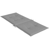 Blazine za vrtne stole 4 kosi sive 120x50x3 cm blago, (20623543) | Shoptok.si