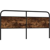  Posteljno vzglavje dim. hrast 190 cm jeklo in inž. les, (21653058) | Shoptok.si