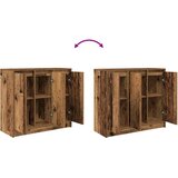  Komoda staro drvo 85x34x76 cm od konstruiranog drva | shoptok.hr