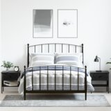  Noćni ormarići 2 kom Crni hrast 40x42x45 cm iverica | shoptok.hr