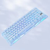 Gravastar Mercury K1 Ice Blue / Brezžična Mehanska Tipkovnica / Kailh Cherry Pink, (5000099351) | Shoptok.si