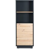 Roba Antracitno siva/u prirodnoj boji dječja biblioteka u dekoru hrasta 55x150 cm Lenn – | shoptok.hr