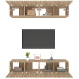 TV ormarići 4 kom boja hrasta 80x30x30 cm od konstruiranog drva | Eponuda.com