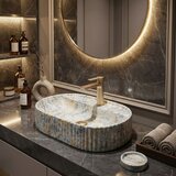 REA Bath Nadgradni umivaonik Rea Marcela 60 Ruststone | shoptok.hr