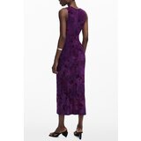 Desigual WOMEN&#39;S LONG PURPLE DRESS | Shoptok.si