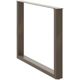  Noge za blagovaonski stol U-oblik 2 kom Prirodni čelik 100 x (72-73) cm Čelik | Eponuda.com