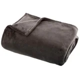DEKA FLANEL 150X125CM POLIESTER SIVA