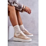 Boto Women's Low Sport Shoes On The Platform Beige Kyllie | shoptok.hr