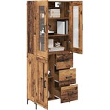  Highboard 2 kom. Staro drvo 69,5 x 34 x 180 cm | shoptok.hr