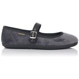 Victoria Sandali & Odprti čevlji BALERINAS ODA MERCEDES TERCIOPELO Siva | Shoptok.si