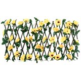  Proširiva rešetka umjetnog bršljana 5 kom 5 kom žuta 180x30cm | Eponuda.com