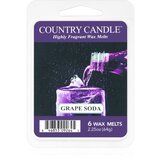 Country Candle Grape Soda vosek za aroma lučko 64 g | Shoptok.si