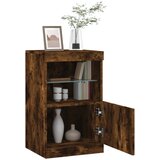  Komoda s LED svjetlima boja dimljenog hrasta 41x37x67 cm | shoptok.hr