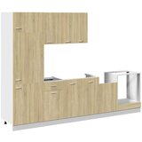  7-dijelni set kuhinjskih ormarića "Lyon" hrast Sonoma, inženjersko drvo | shoptok.hr
