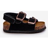 Boto Children's Sandals with Cork Platform Velcro Fastening Black Rorria | ePonuda.com