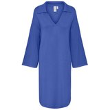 Y.a.s Pletena obleka 'ABELIA' kraljevo modra | Shoptok.si
